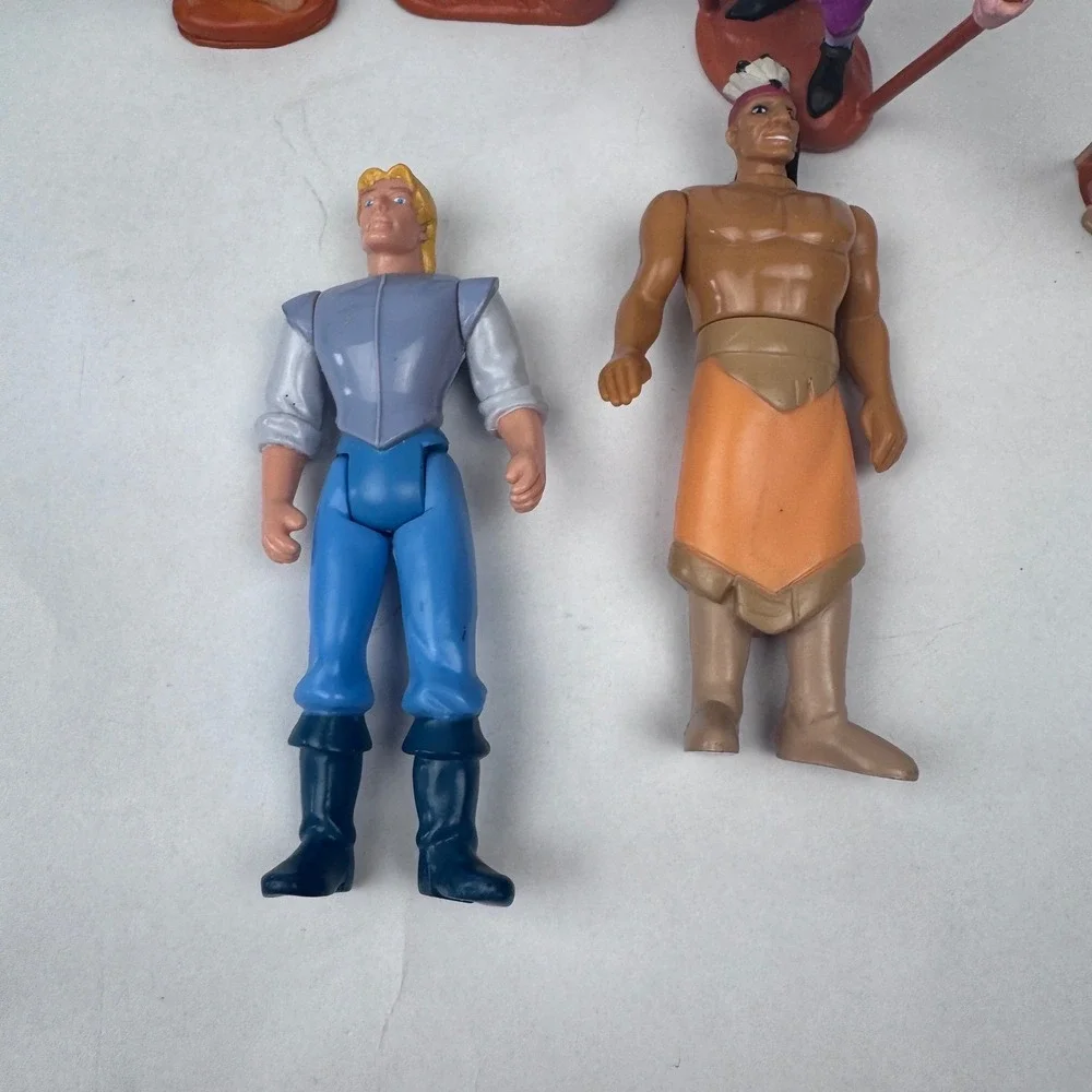 Pocahontas Disney Figures Lot of 6 1995